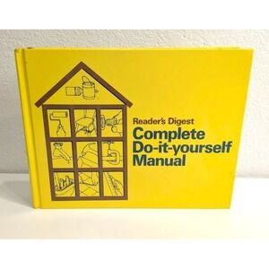 VTG Reader's Digest Complete Do It Yourself Manual 1973 Hardcover Home Repairs